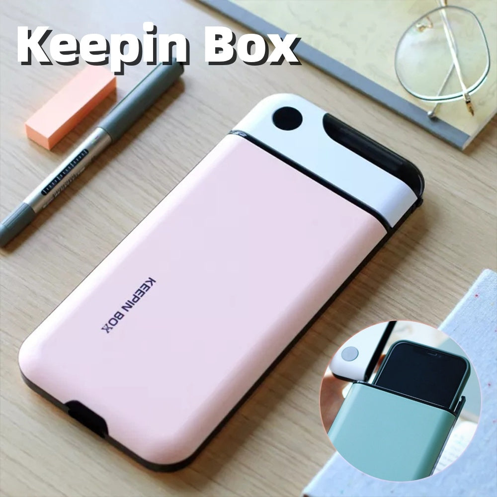 Self Discipline Phone Lock Portable Mobile Phone Lock Box Timer Smartphone Locking Case Safe Timed Lockbox Self-Discipline Keepin Box Limit Cell Phones Use - Fayaat 