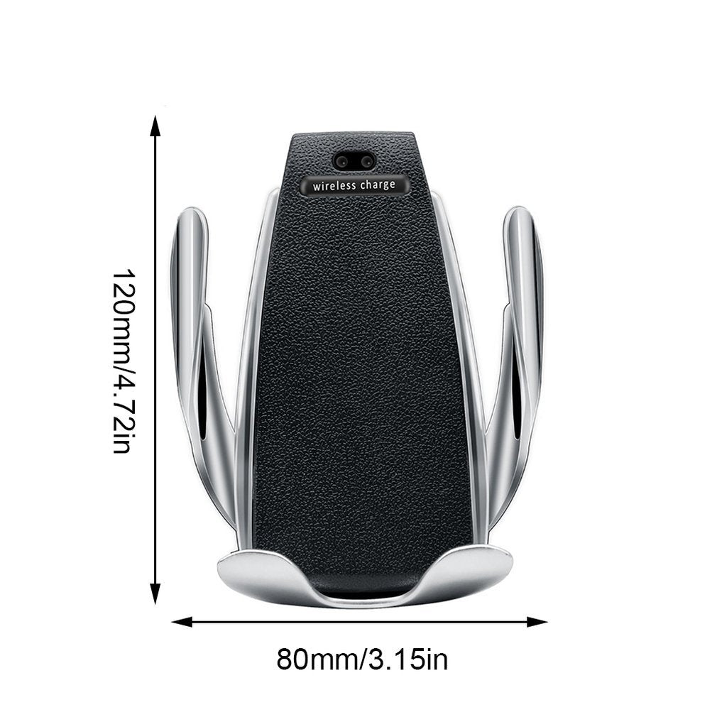 Car Wireless Charger 10W Induction Car Fast Wireless Charging With Car Phone Holder S5 - Fayaat 