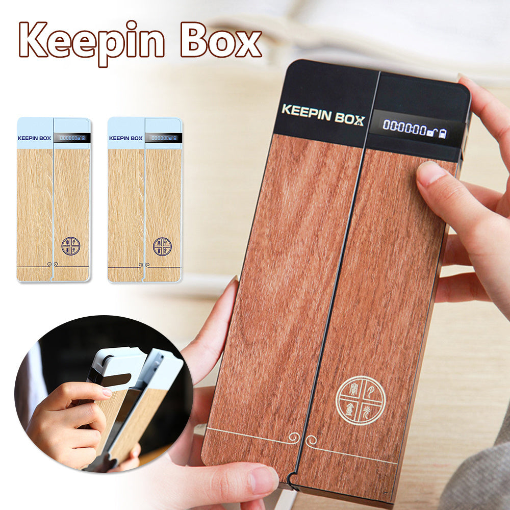 Self Discipline Phone Lock Portable Mobile Phone Lock Box Timer Smartphone Locking Case Safe Timed Lockbox Self-Discipline Keepin Box Limit Cell Phones Use - Fayaat 