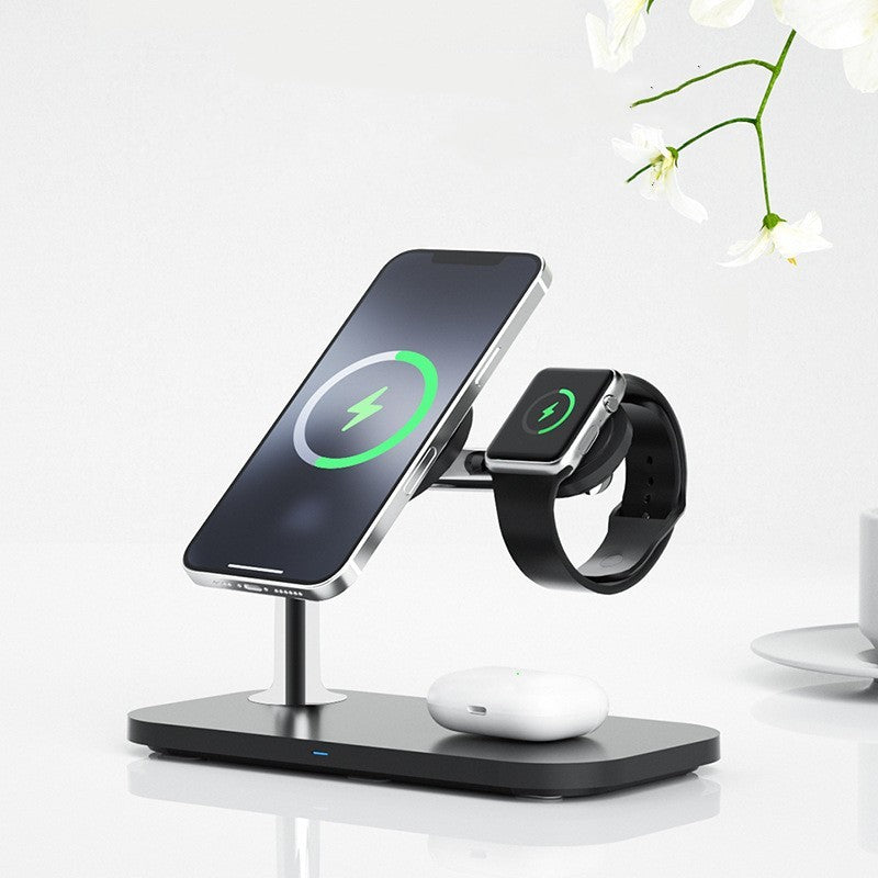 Magnetic 3-in-1 Wireless Charger - Fayaat 