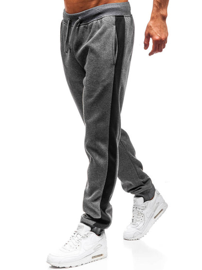 Men's fashion casual stitching pencil trousers - Fayaat 