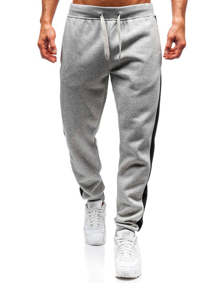 Men's fashion casual stitching pencil trousers - Fayaat 