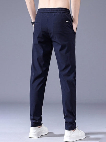 Straight Loose Elastic Boys Non-Iron Casual Pants Cargo Pants