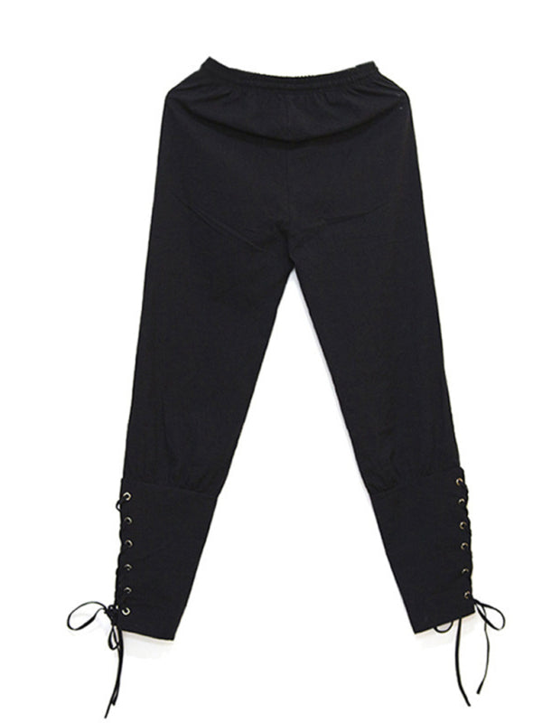 men's trousers ankle strap trousers cuffed trousers