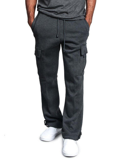 Men's retro casual leggings trousers, men's overalls