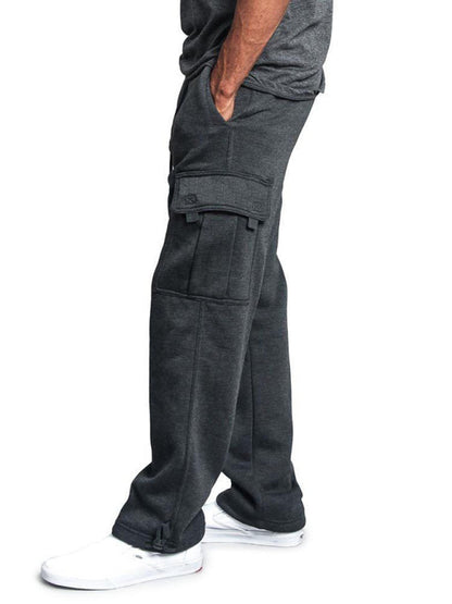 Men's retro casual leggings trousers, men's overalls